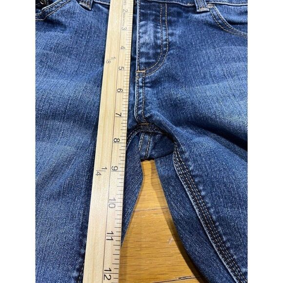 New York & Company Jeans Womens Size 4 Blue Curvy Low Rise Bootcut Denim - Picture 9 of 9